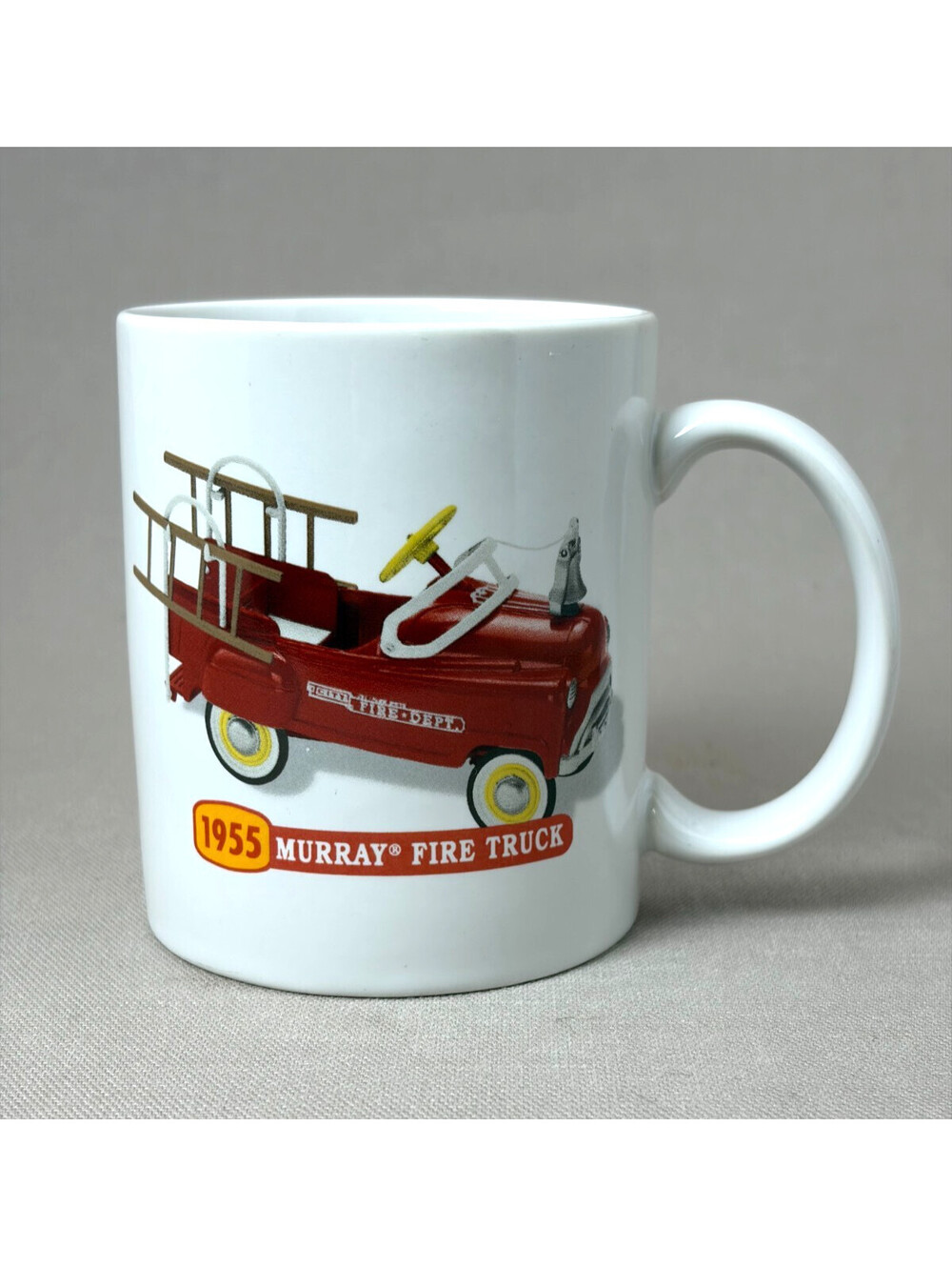 Vintage 1998 Hallmark Kiddie Car Classics 1955 Murray Fire Truck Mug Cup